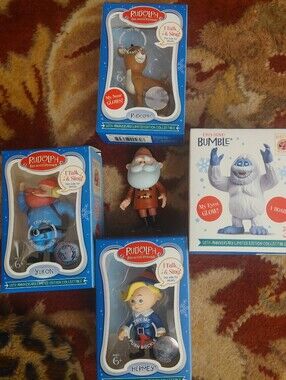 & Friends 50th Anniversary Collectible Kids Toy - Blue Yukon/Hermey Set